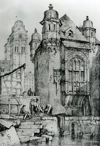 Coblence uit Schetsen in Vlaanderen en Duitsland, 1833 door Samuel Prout